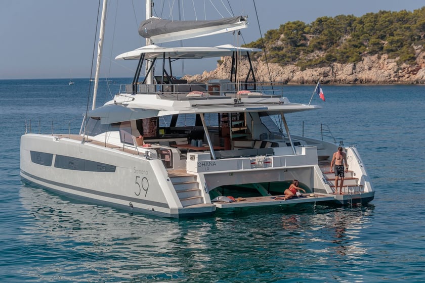 Saint Martin Catamaran 6 cabin 13 berths 13 guests 18.78 m Listing Number: #23509 3