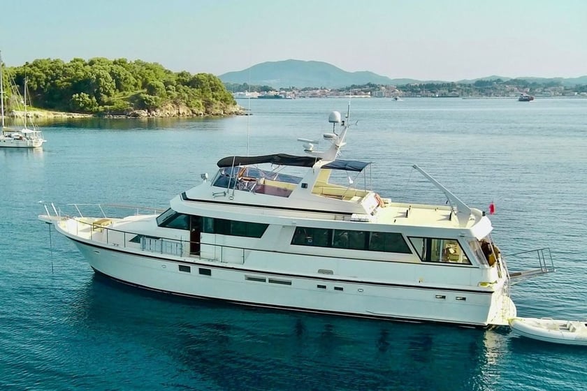 Gouvia Motor Yacht 4 cabin 8 berths 8 guests 24 m Listing Number: #23553