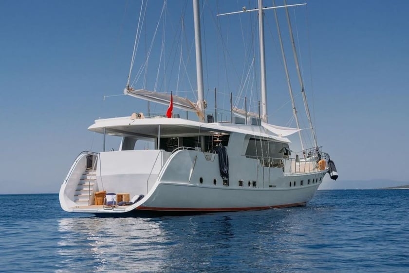 Bodrum Gulet 5 cabin 12 berths 12 guests 35 m Listing Number: #23556 4