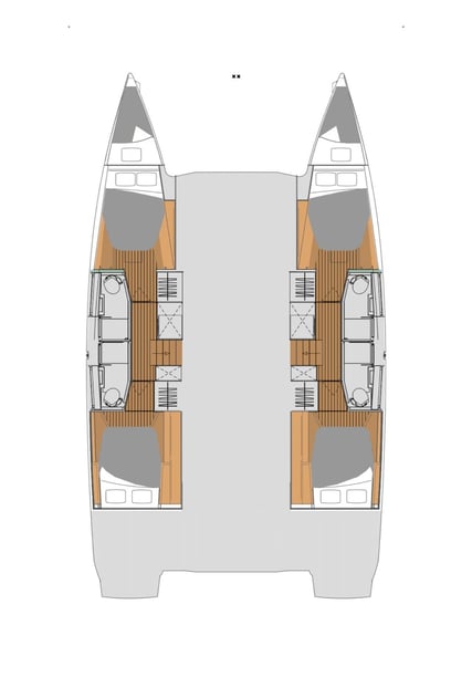 Phuket Katamaran 6 Kabine 10 Liegeplätze 10 Gäste 13.45 m Nummer des Inserats: #23585 3