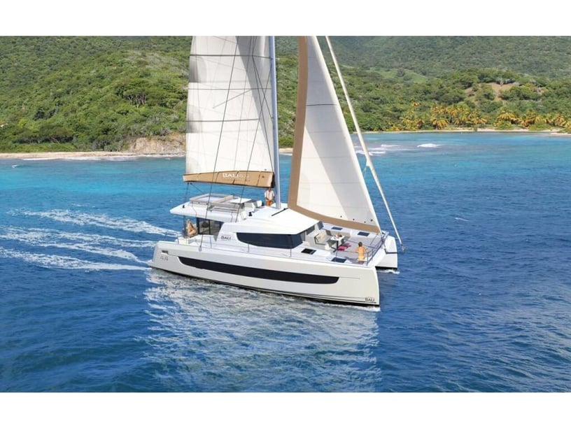 St. Maarten - Philipsburg Catamaran 4 cabin 8 berths 8 guests 13.75 m Listing Number: #23591