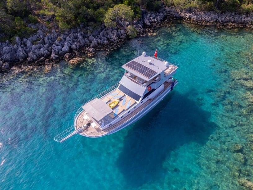 Marmaris Gulet 3 cabin 6 berths 6 guests 20 m Listing Number: #23642