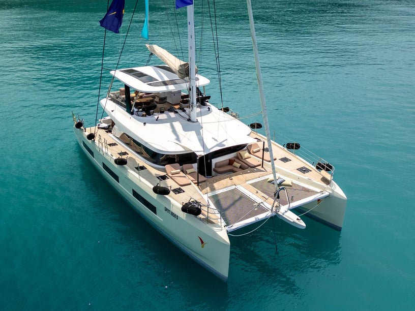 Salerno Catamaran 5 cabin 11 berths 10 guests 20.55 m Listing Number: #23643