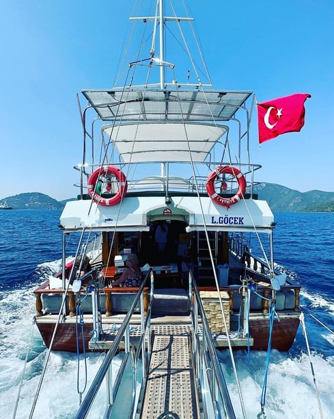 Gocek Gulet Cabine 3  Couchettes 6  Invités 6  17.5 m Numéro de l'annonce: #23655 3