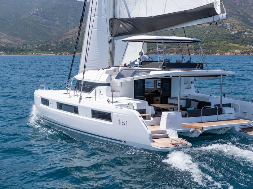 Trogir Catamaran 5 cabin 10 berths 10 guests 15.6 m Listing Number: #23658