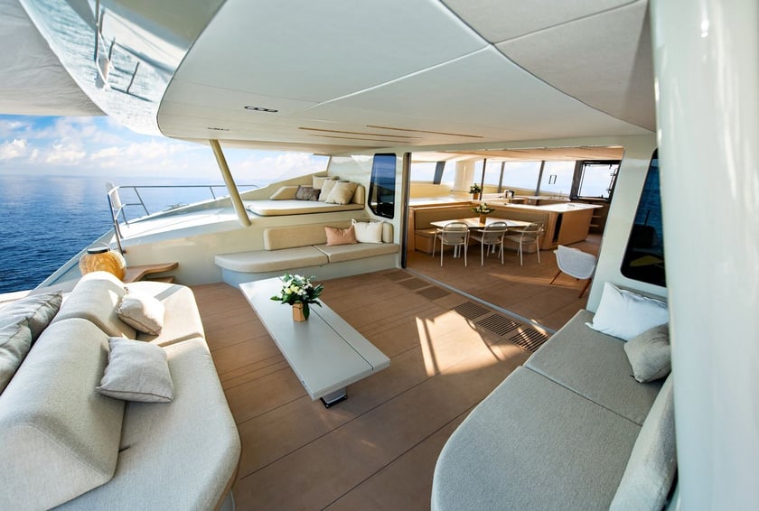 Ajaccio Catamaran 4 cabin 8 berths 8 guests 21.33 m Listing Number: #23673 5