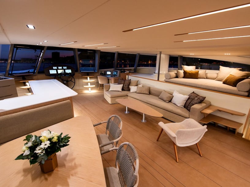 Ajaccio Catamaran 4 cabin 8 berths 8 guests 21.33 m Listing Number: #23673 2
