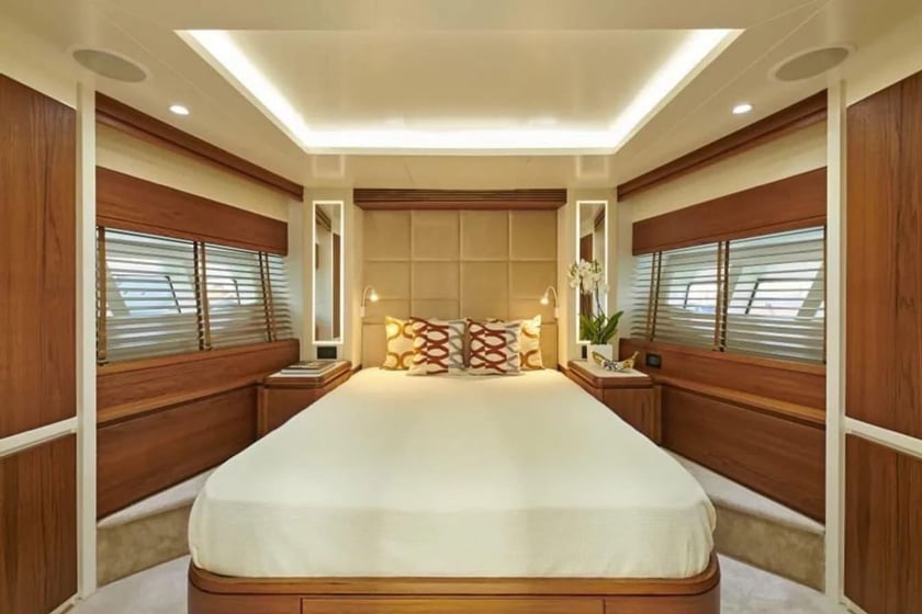 Gouvia Motor Yacht 5 cabin 7 berths 10 guests 26.8 m Listing Number: #23732 5