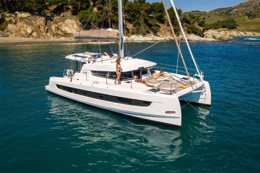 Volos Catamaran 5 cabin 10 berths 10 guests 12.85 m Listing Number: #23776