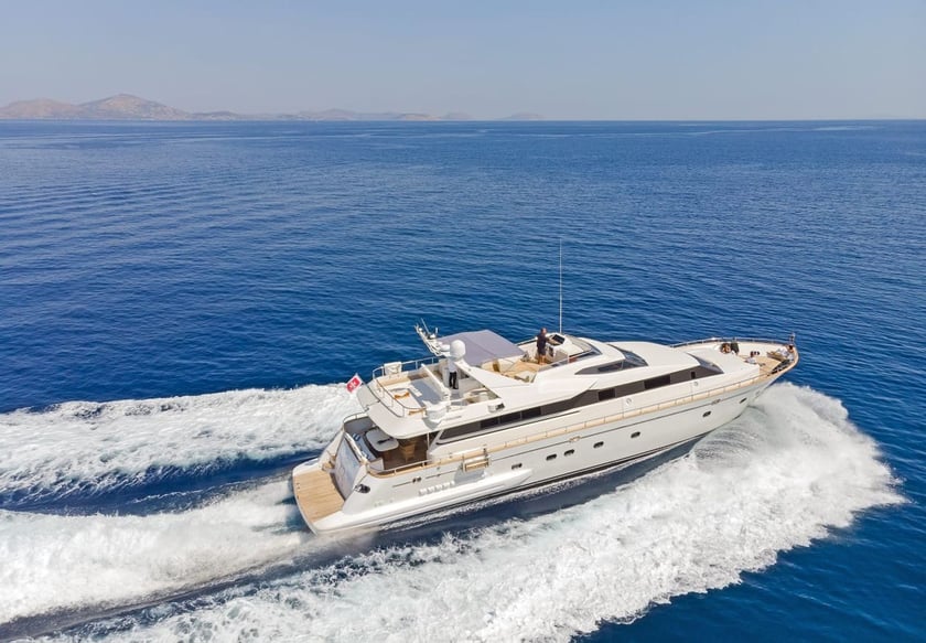 Mykonos Motor Yacht 5 cabin 10 berths 25 guests 33 m Listing Number: #23780 5