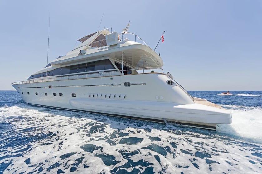 Mykonos Motor Yacht 5 cabin 10 berths 25 guests 33 m Listing Number: #23780