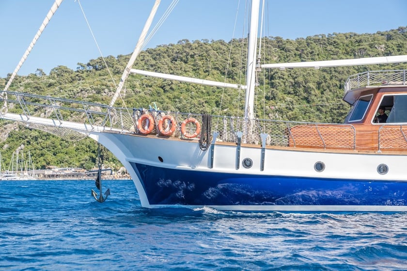 Marmaris Gulet 4 cabin 8 berths 8 guests 22 m Listing Number: #23792