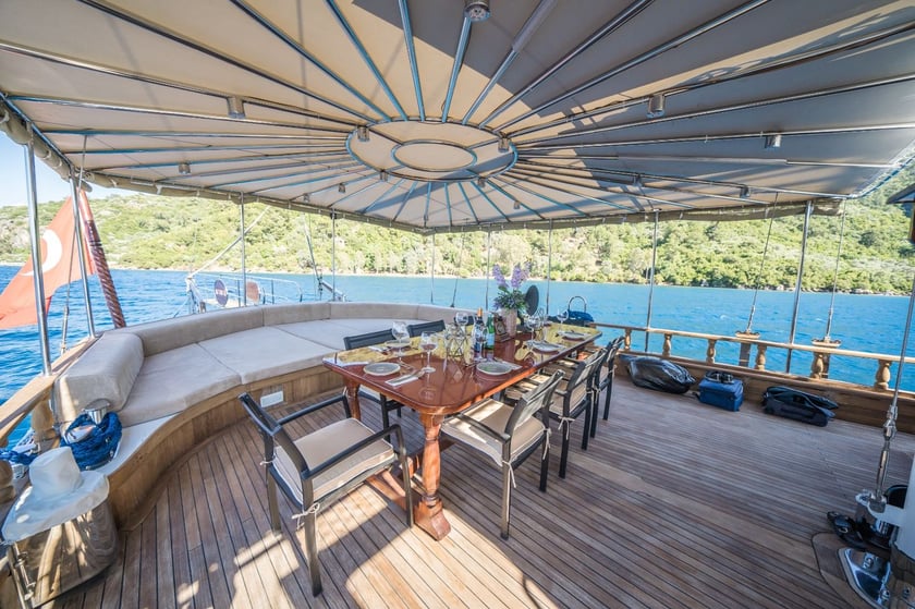 Marmaris Gulet 4 cabin 8 berths 8 guests 22 m Listing Number: #23792 5