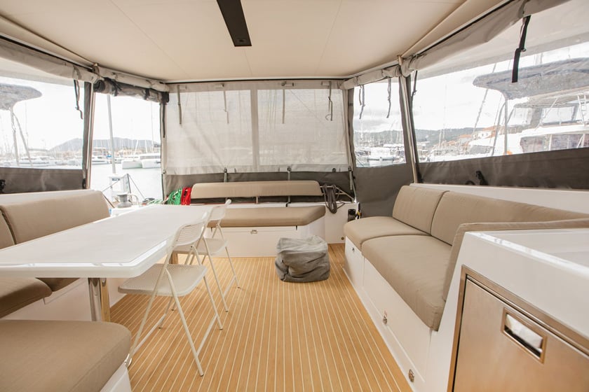 Lefkada Catamaran 5 cabin 10 berths 10 guests 13.3 m Listing Number: #23795 3