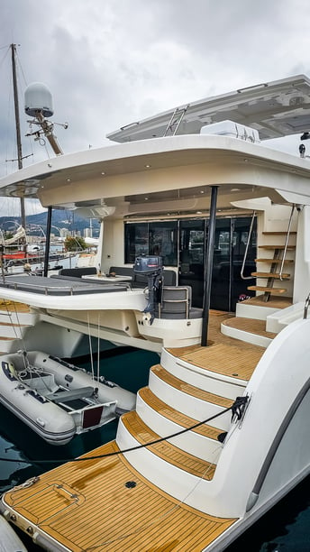 Seget Donji Catamaran 5 cabin 10 berths 10 guests 16.76 m Listing Number: #23823 5