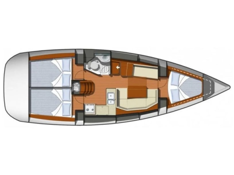 Elefsina Segelboot 3 Kabine   10.57 m Nummer des Inserats: #23862 3