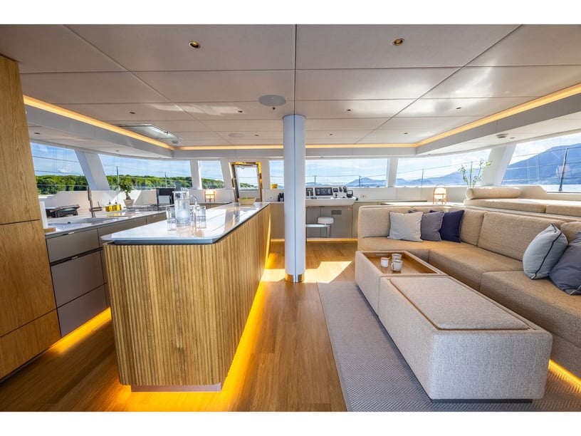 Lefkada Catamarán Cabina 4  10  literas 8  invitados 18.3 m Número de anuncio: #23898 2