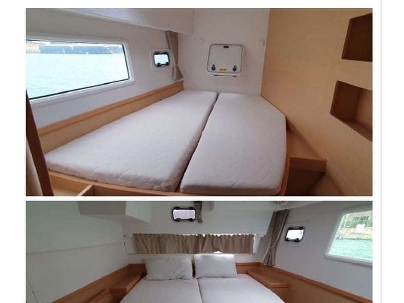 Capo d'Orlando Catamaran Cabine 4  8  slaapplaatsen 8  gasten 12.8 m Lijstnummer: #23932 2