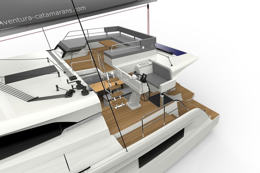 Grimaud Catamaran 4 cabin 10 berths 10 guests 13.5 m Listing Number: #24011 3