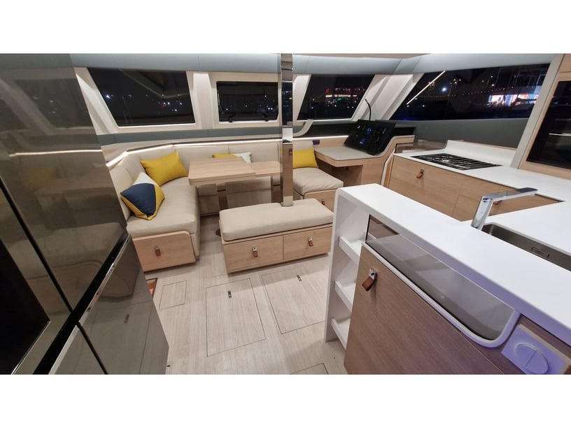 Grimaud Catamaran 4 cabin 10 berths 10 guests 13.5 m Listing Number: #24011 2