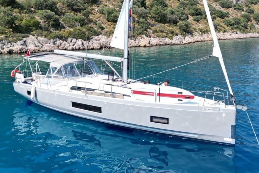 Gocek Sailboat 4 cabin 9 berths 9 guests 14.6 m Listing Number: #24044