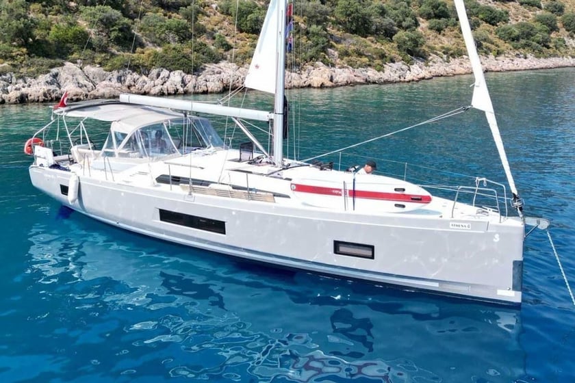 Gocek Sailboat 5 cabin 11 berths 11 guests 14.6 m Listing Number: #24050