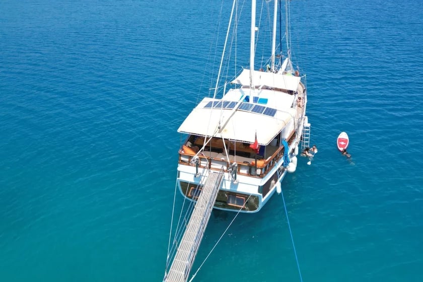 Kekova Gulet Cabine 8  Couchettes 16  Invités 16  24 m Numéro de l'annonce: #24054 3