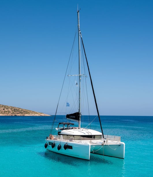 Rhodes Catamaran 6 cabin 10 berths 10 guests 11.74 m Listing Number: #24130