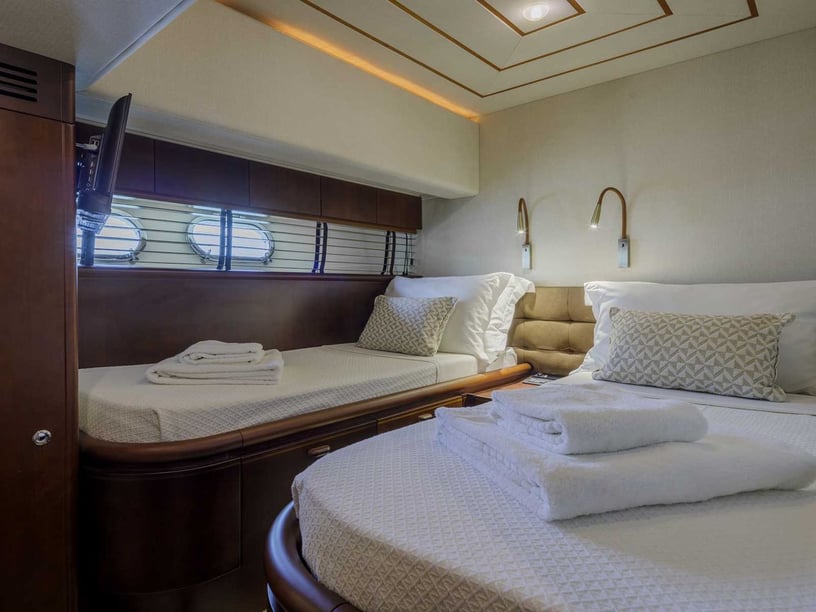 Athens Motor Yacht 4 cabin 8 berths 12 guests 23 m Listing Number: #24198 3