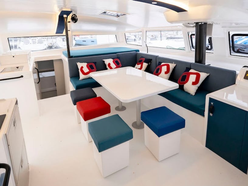 Sint Maarten Catamaran 4 cabin 8 berths 16 guests 18.39 m Listing Number: #24205 2