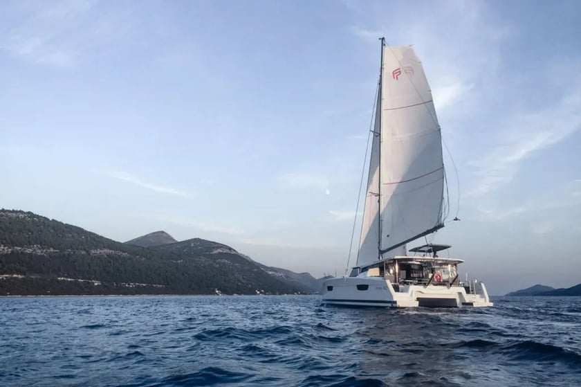 Tivat Catamaran 4 cabin 8 berths 10 guests 12.58 m Listing Number: #24257 5