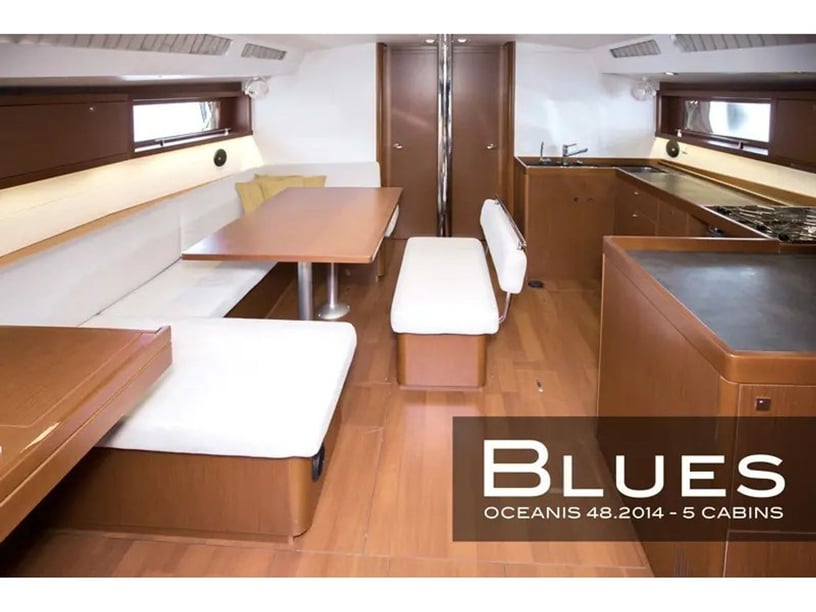 Tivat Sailboat 5 cabin 10 berths 12 guests 14.6 m Listing Number: #24263 2