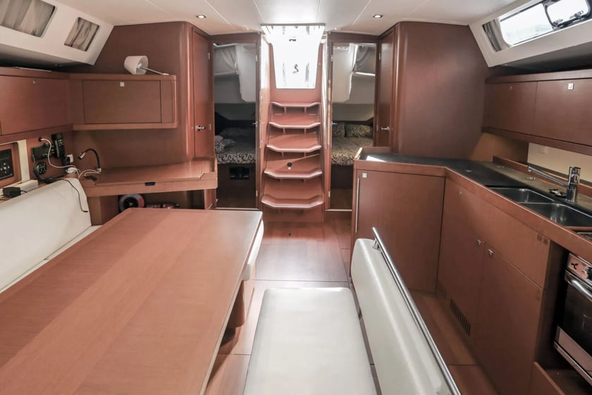 Tivat Sailboat 4 cabin 8 berths 10 guests 13.85 m Listing Number: #24264 4