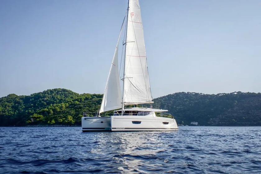 Tivat Catamaran 4 cabin 8 berths 8 guests 13.25 m Listing Number: #24266 2