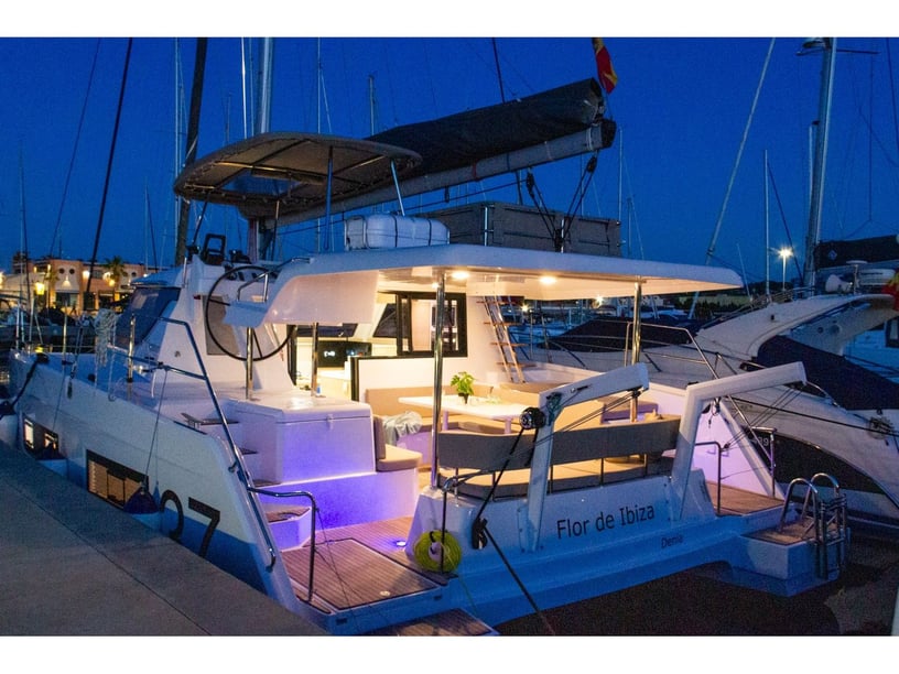 Denia Catamaran 4 cabin 8 berths 8 guests 10.9 m Listing Number: #24270