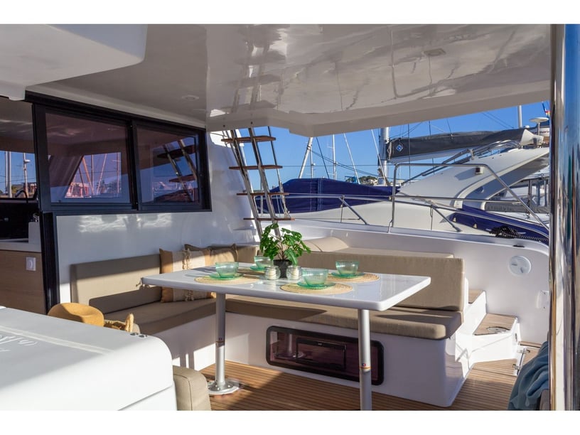 Denia Catamaran 4 cabin 8 berths 8 guests 10.9 m Listing Number: #24270 2