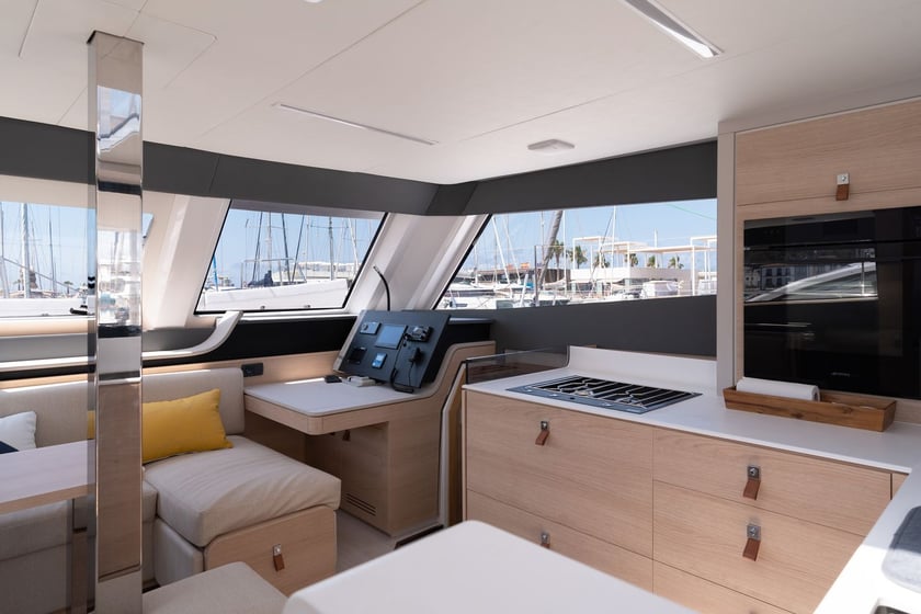 Denia Catamaran 3 cabin 6 berths 6 guests 13.5 m Listing Number: #24271 5