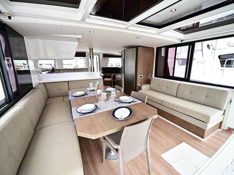 Portisco Catamaran 4 cabin 8 berths 8 guests 13.75 m Listing Number: #24297 2