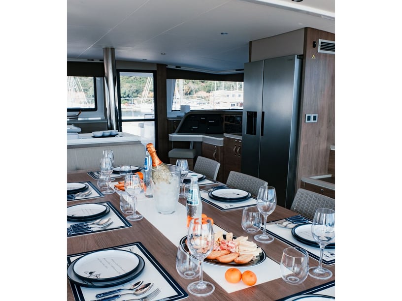 Portisco Catamaran 5 cabin 10 berths 10 guests 16.8 m Listing Number: #24302 2