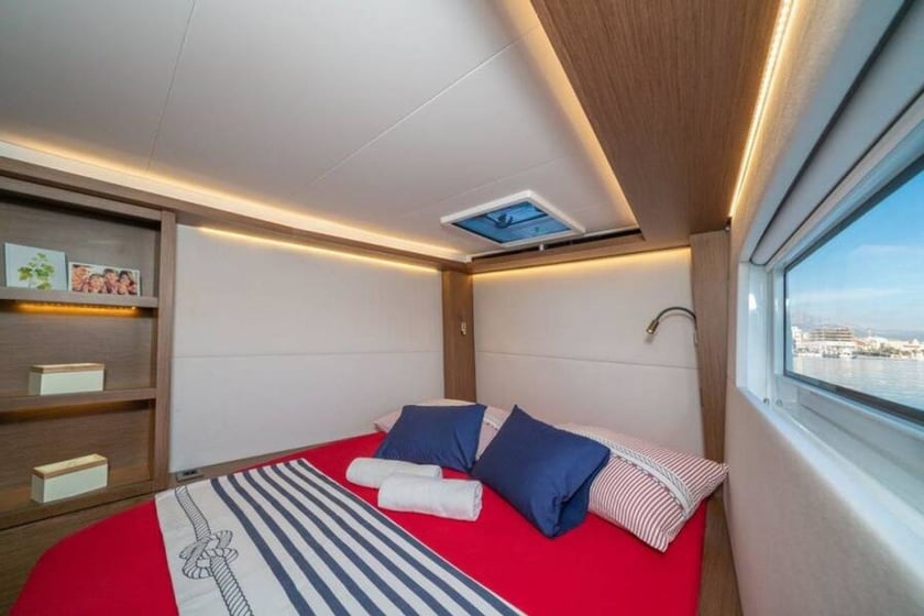 Marina Katamaran 4 Kabine 8 Liegeplätze 8 Gäste 14.75 m Nummer des Inserats: #24342 4