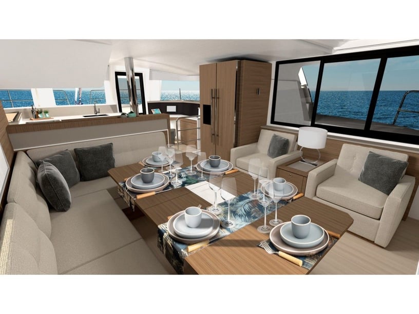 Admiraliteitsbaai Catamaran Cabine 3  6  slaapplaatsen 6  gasten 13.5 m Lijstnummer: #24421 4