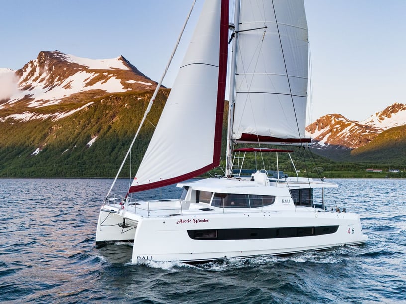 Kvaløysletta - Tromsø Catamaran 5 cabin 10 berths 10 guests 14.33 m Listing Number: #24465