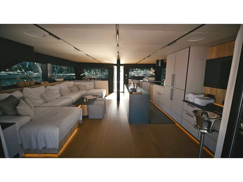 Athens Catamaran 5 cabin 5 berths 10 guests 18.32 m Listing Number: #24466 2