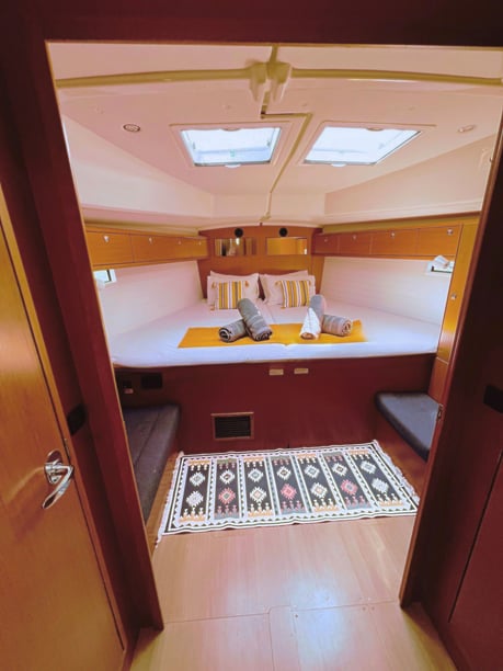 Vliho Segelboot 4 Kabine 9 Liegeplätze 9 Gäste 14.27 m Nummer des Inserats: #24478 4