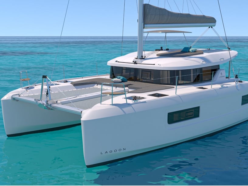 Seget Donji Catamaran 4 cabin 8 berths 8 guests 11.38 m Listing Number: #24537