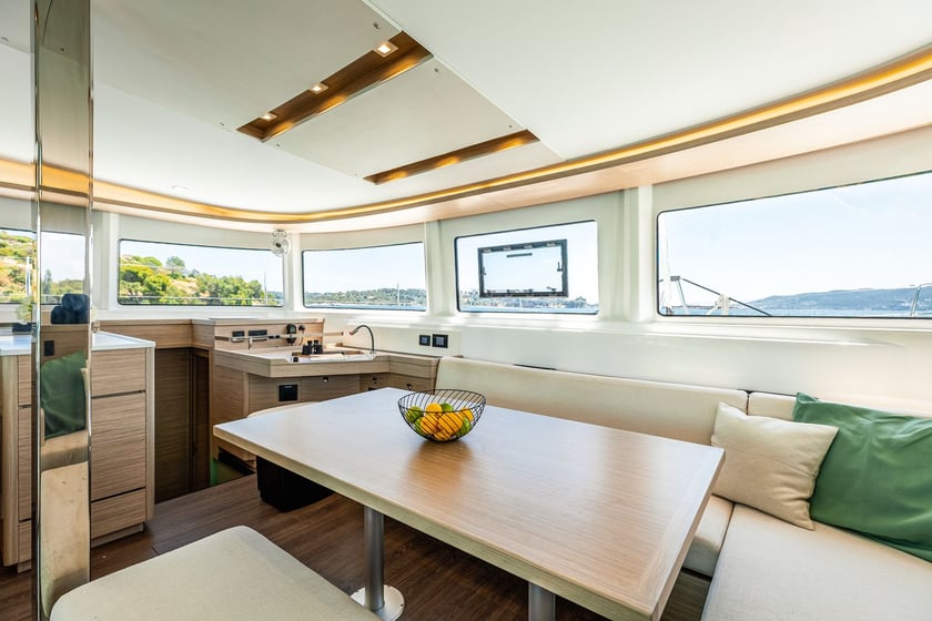 Porto Cheli Catamaran 6 cabin 12 berths 12 guests 13.99 m Listing Number: #24573