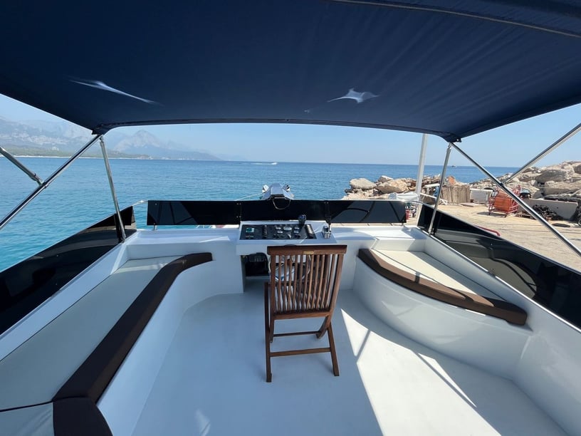 Antalya Yacht à moteur Cabine 3   Invités 26  20 m Numéro de l'annonce: #24576 5