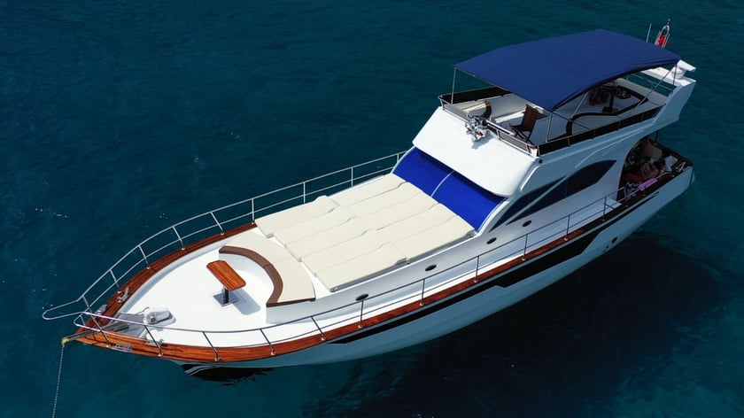 Antalya Yacht à moteur Cabine 3   Invités 26  20 m Numéro de l'annonce: #24576 2