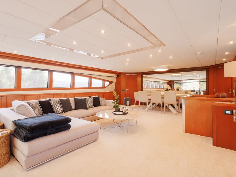 Split Motor Yacht 4 cabin 8 berths 8 guests 34.8 m Listing Number: #24579 2