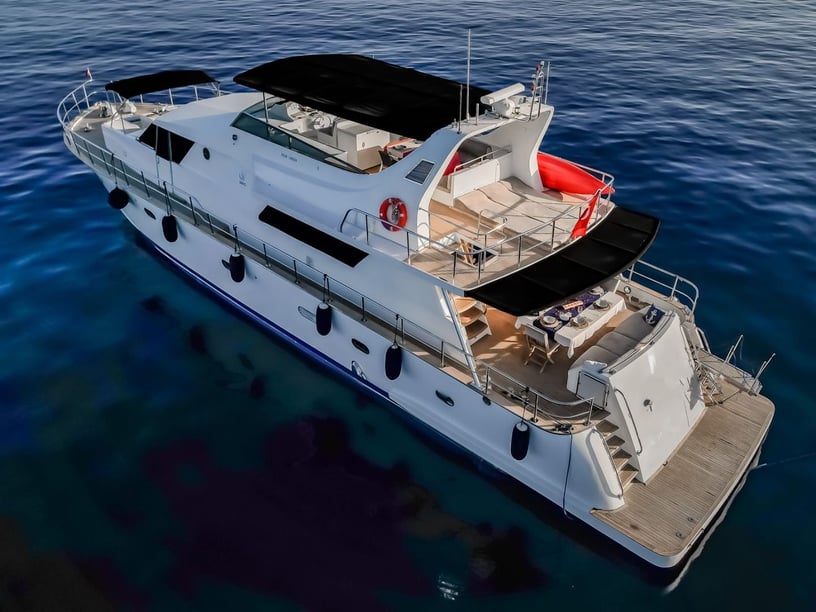 Bodrum Motoryacht 3 Kabine 8 Liegeplätze 8 Gäste 24 m Nummer des Inserats: #24695